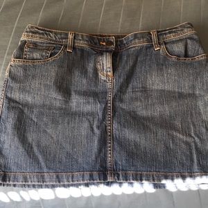 Jean skirt size 12